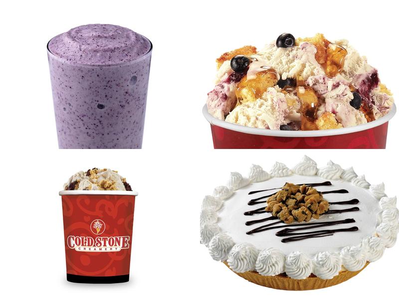 Cold Stone Creamery Menu