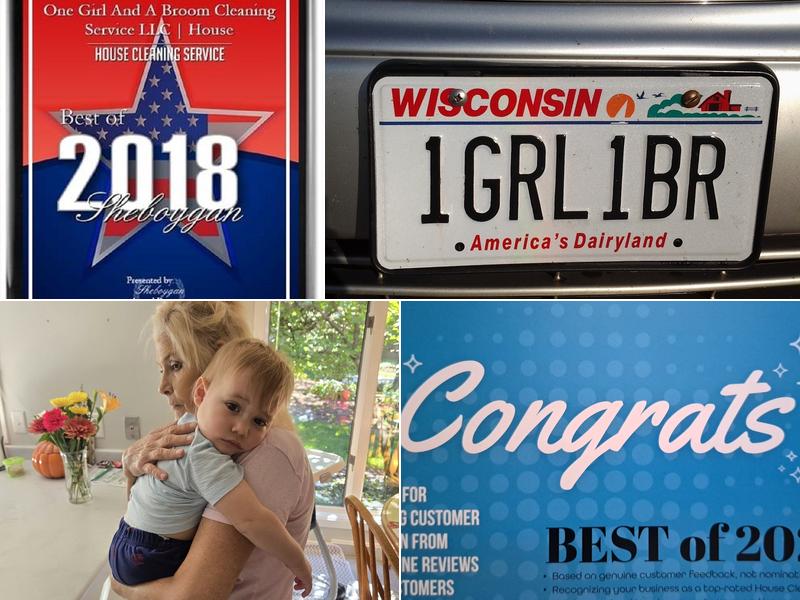 One Girl And A Broom