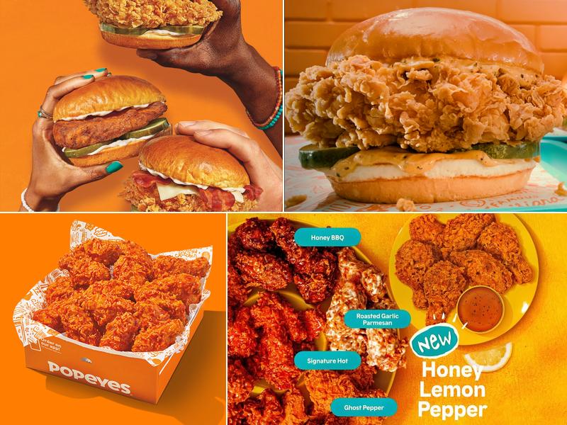 Popeyes Louisiana Kitchen Menu