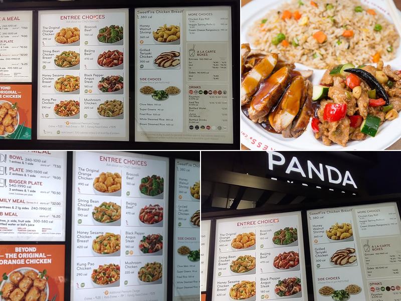 Panda Express Menu