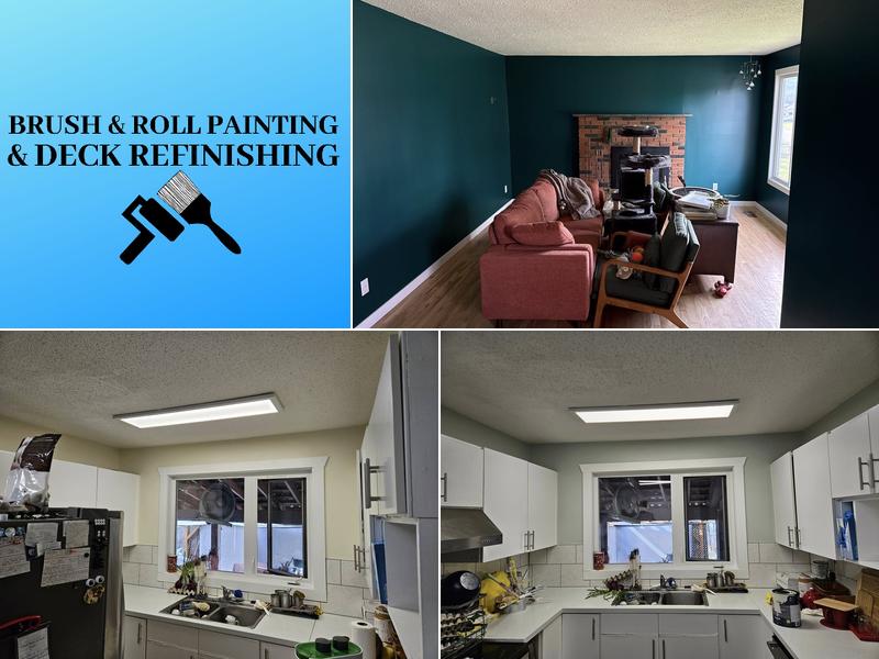 Brush & Roll Painting & Deck Refinishing