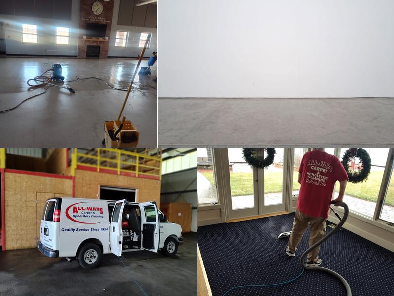 All-ways carpet & upholstery cleaning & flood service