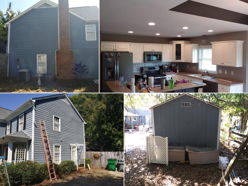Hayes painting an drywall
