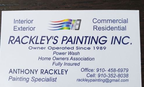 Rackleys Painting 302 Bay Ct, Carolina Beach North Carolina 28428
