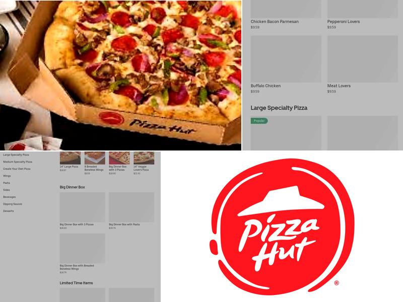Pizza Hut Menu