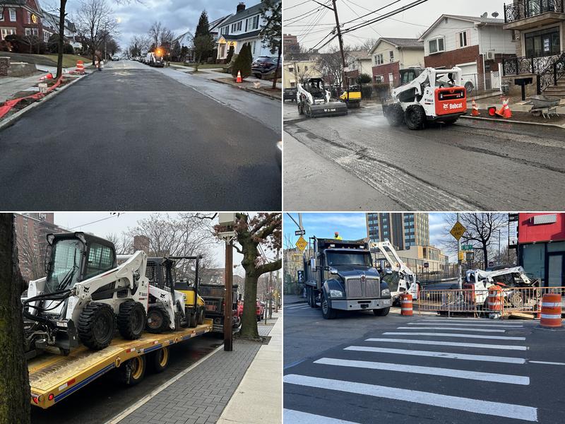 Prime asphalt paving and concrete