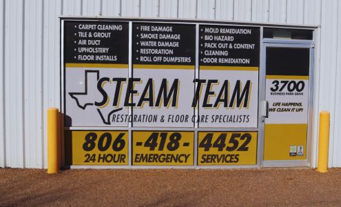 Amarillo Steam Team & ST Restoration 3712 Business Park Dr, Amarillo Texas 79110