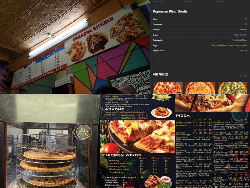 Awesome Kitchen Menu