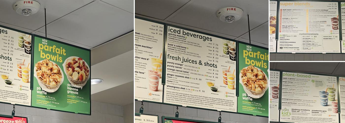 Jamba Menu