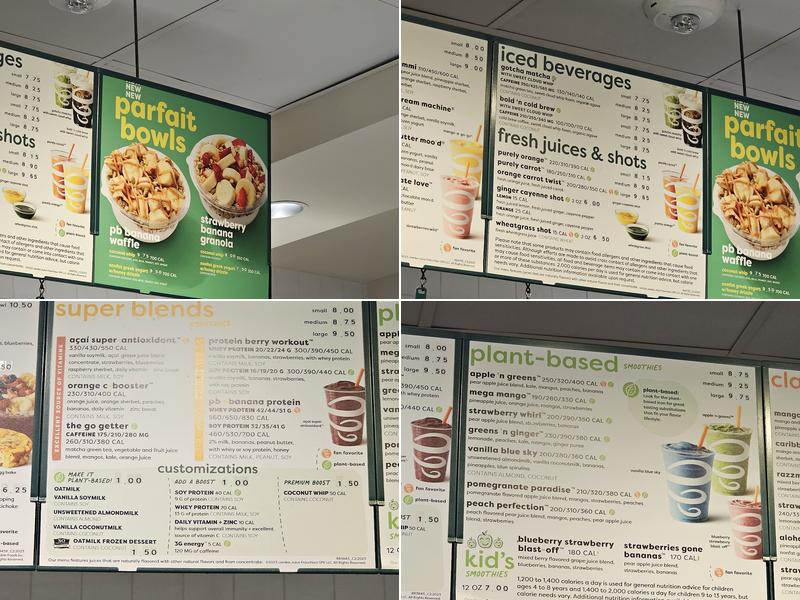 Jamba Menu