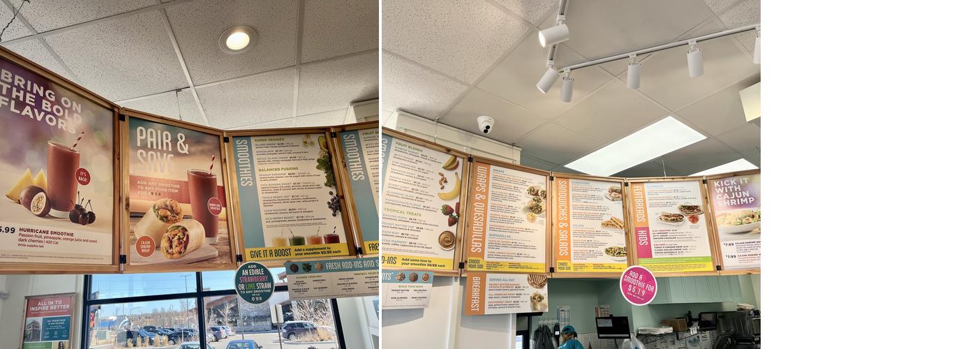 Tropical Smoothie Cafe Menu