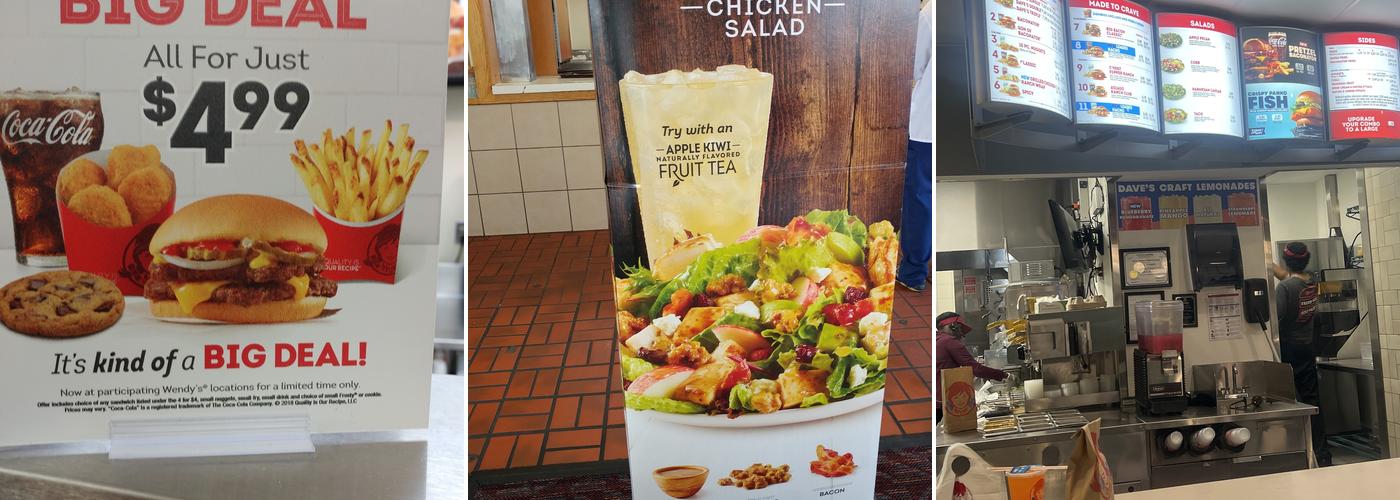 Wendy's Menu