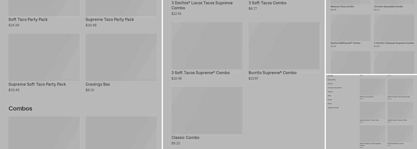 Taco Bell Menu