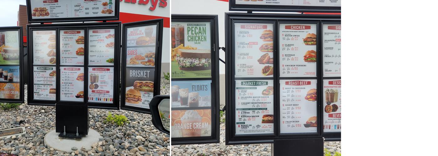 Arby's Menu