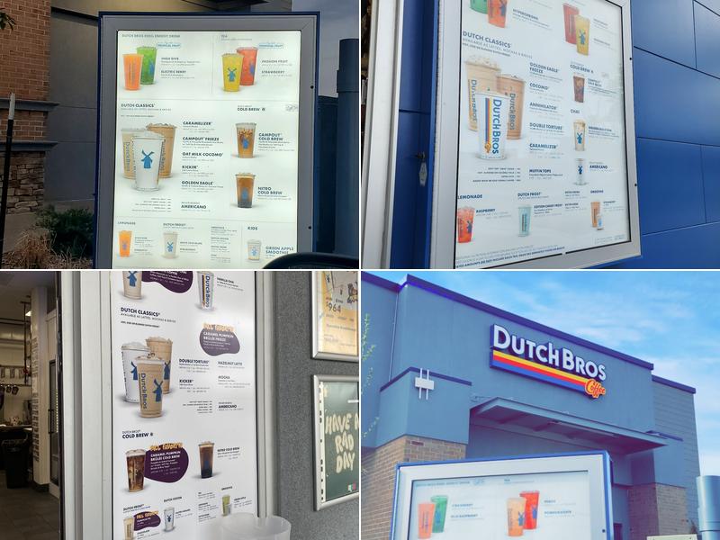 Dutch Bros Coffee Menu