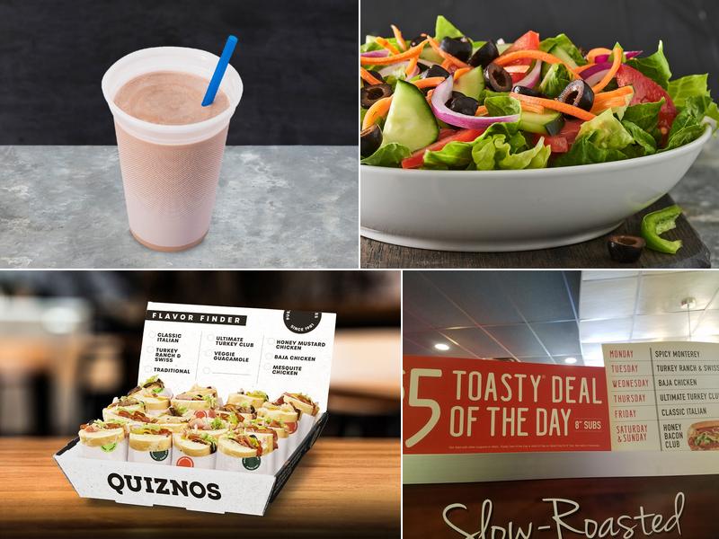 Quiznos Menu