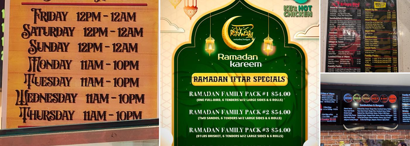 Dickey's Barbecue Pit Menu