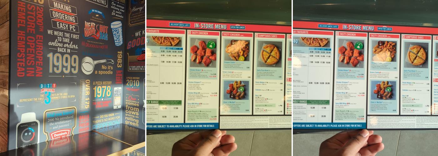 Domino's Pizza - Trowbridge Menu