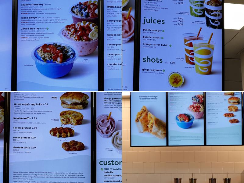 Jamba Menu