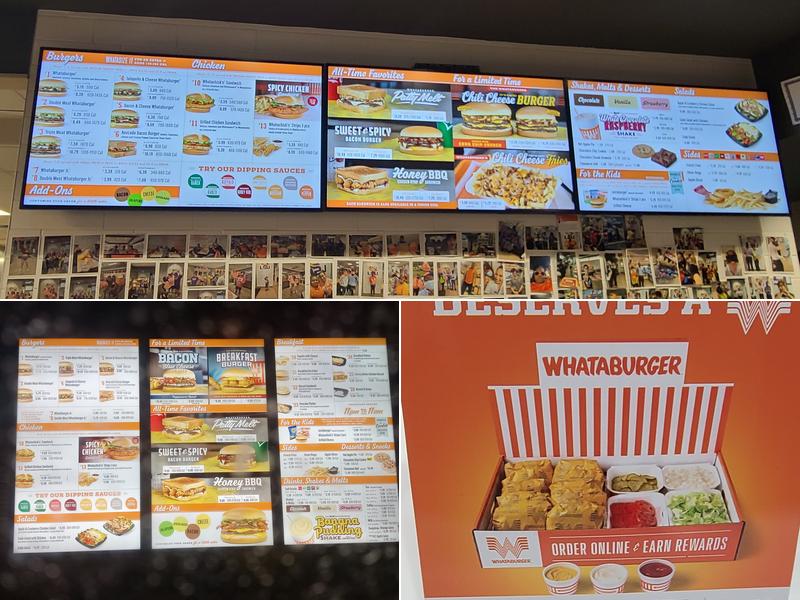 WHATABURGER Menu