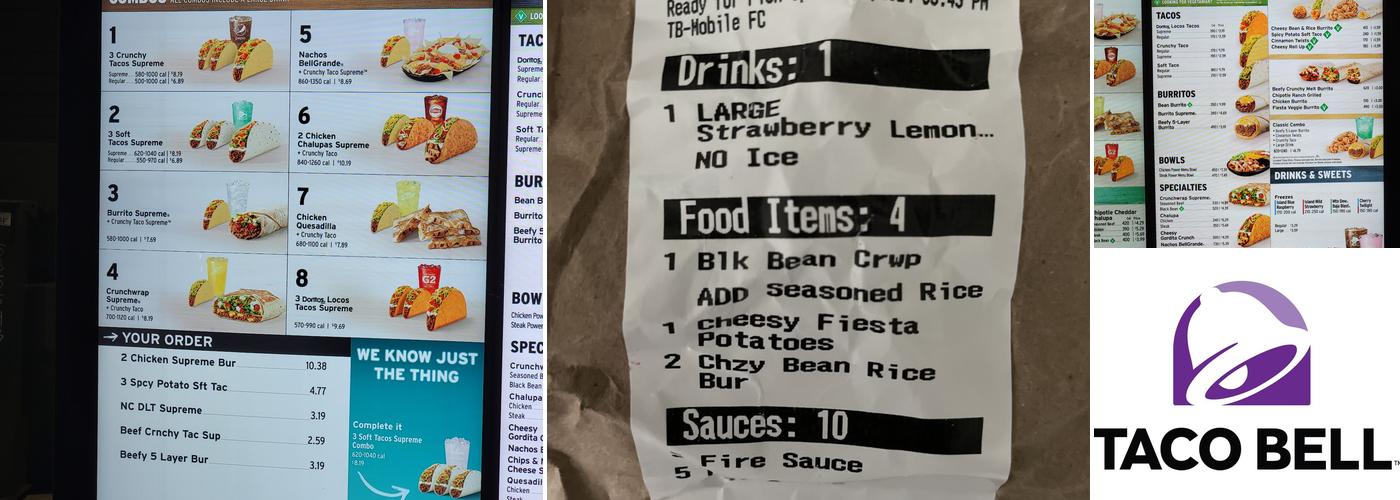 Taco Bell Menu
