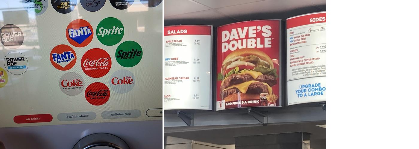 Wendy's Menu