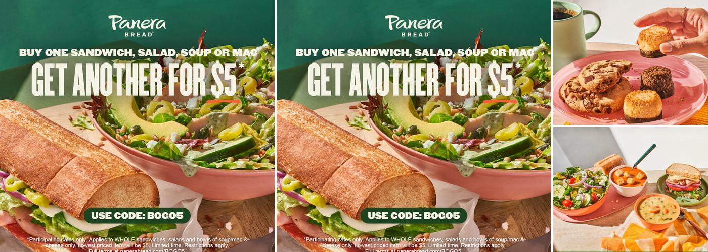 Panera Bread Menu