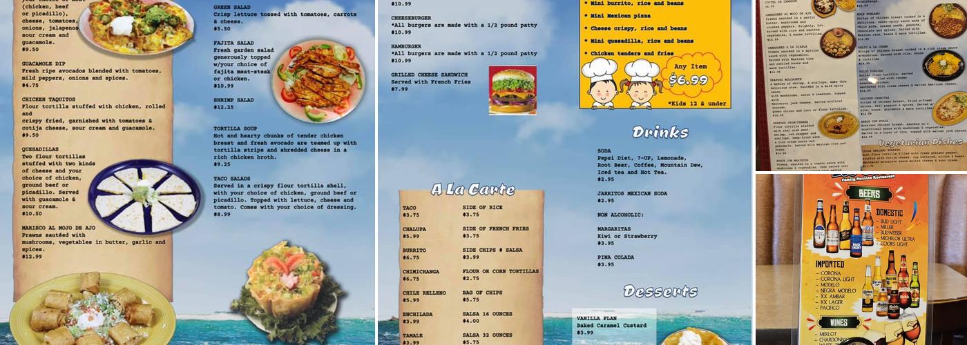 Los Cabos Menu