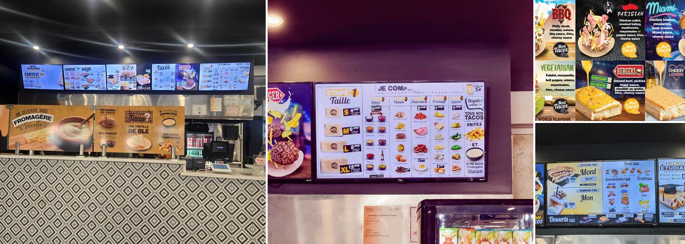 Mont Tacos - Cote-Vertu Menu