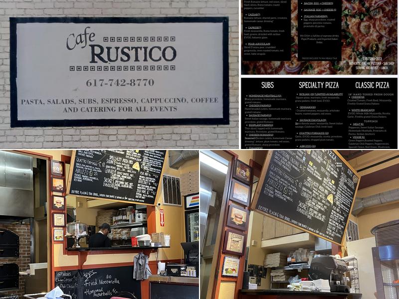 Pizzeria Rustico Menu