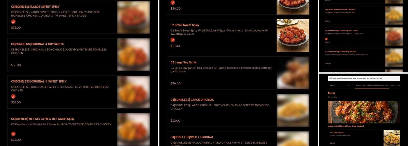 YEA'S KITCHEN Menu