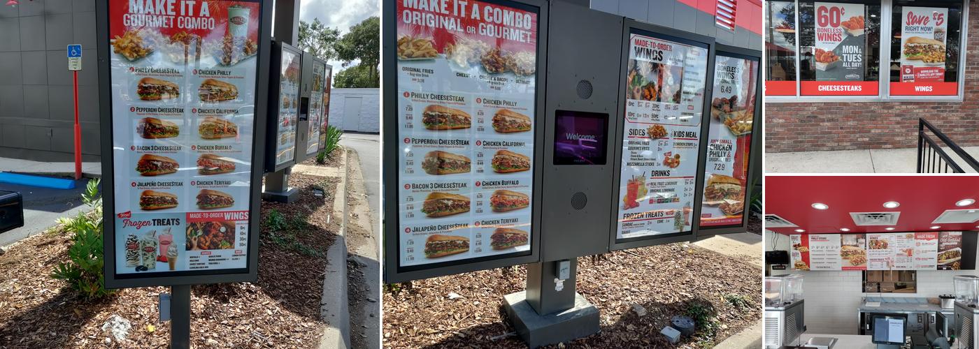 Charleys Cheesesteaks and Wings Menu