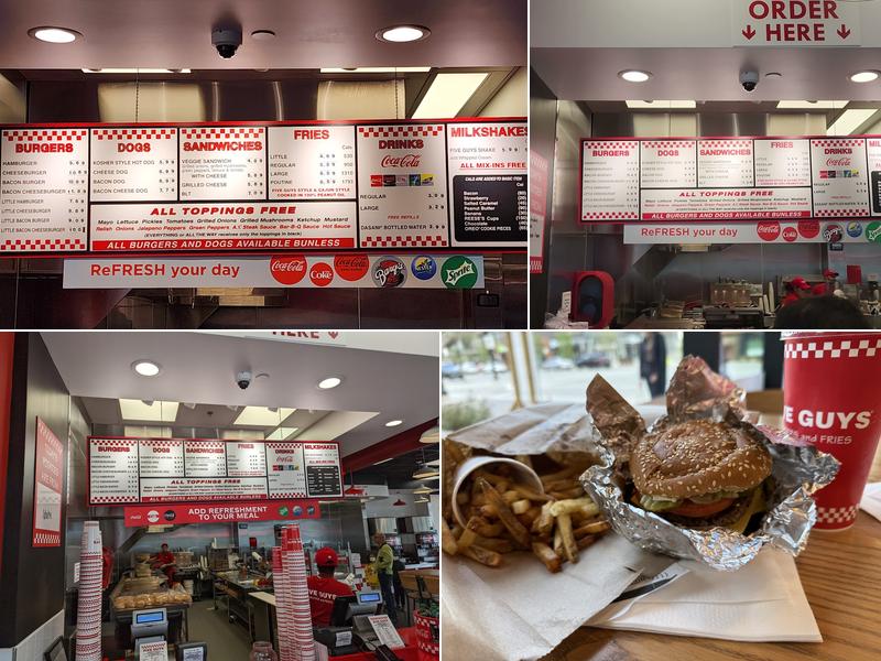 Five Guys Menu