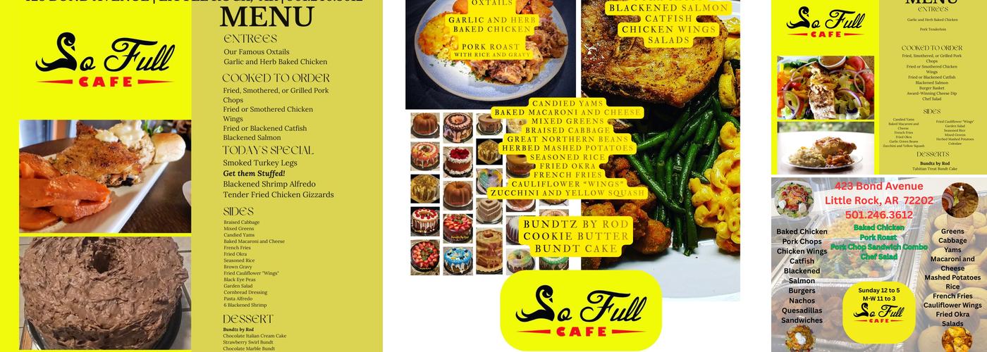 Black Swan Catering Company Menu