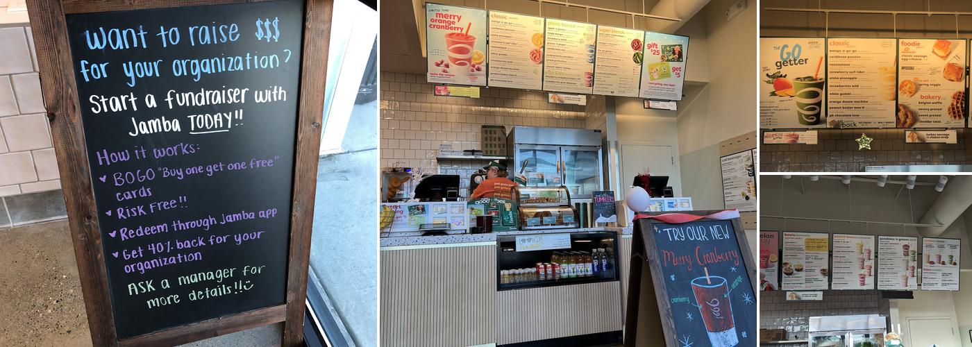 Jamba Menu