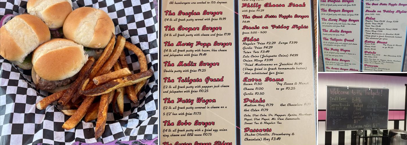 The Tailgate Menu