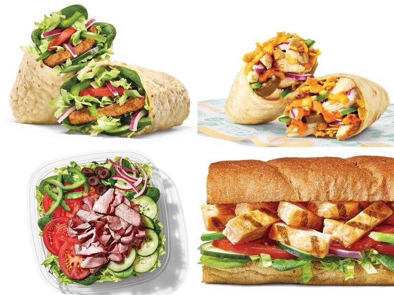 Subway Menu