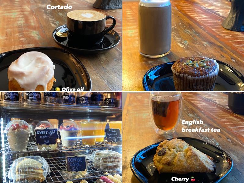 Black Milk Coffee and Crepe