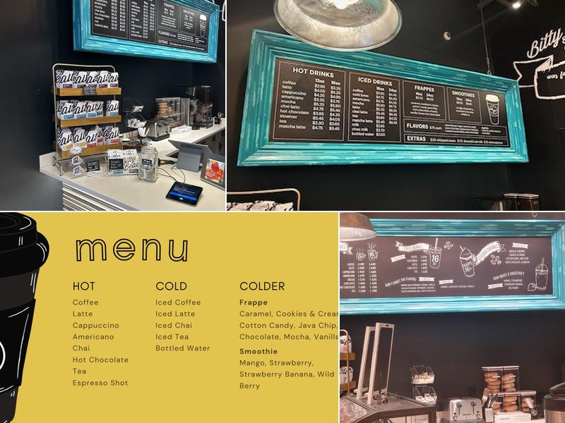 Bitty & Beau's Coffee Menu