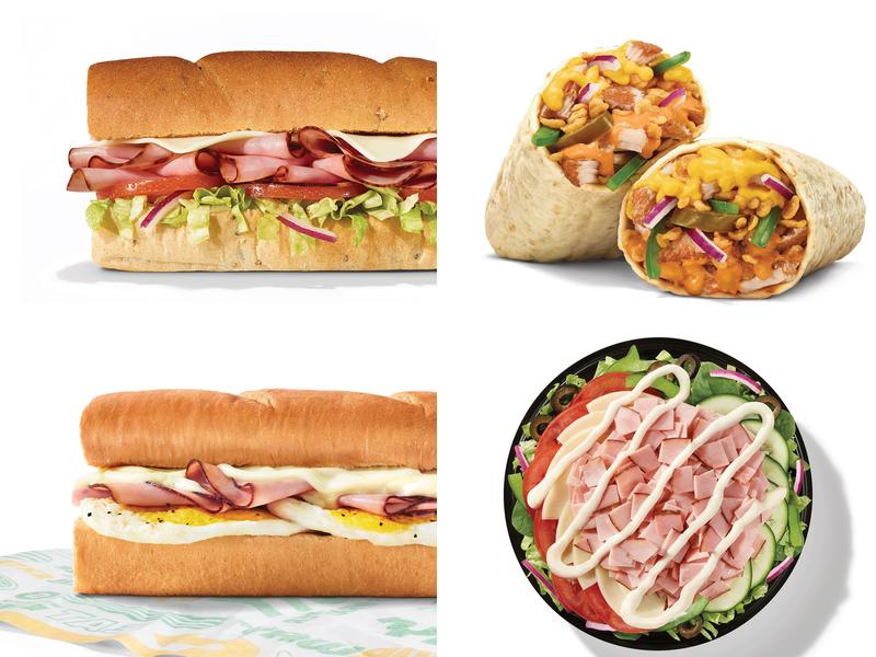 Subway Menu