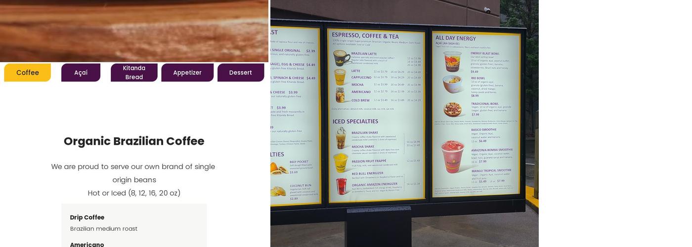 Kitanda Menu