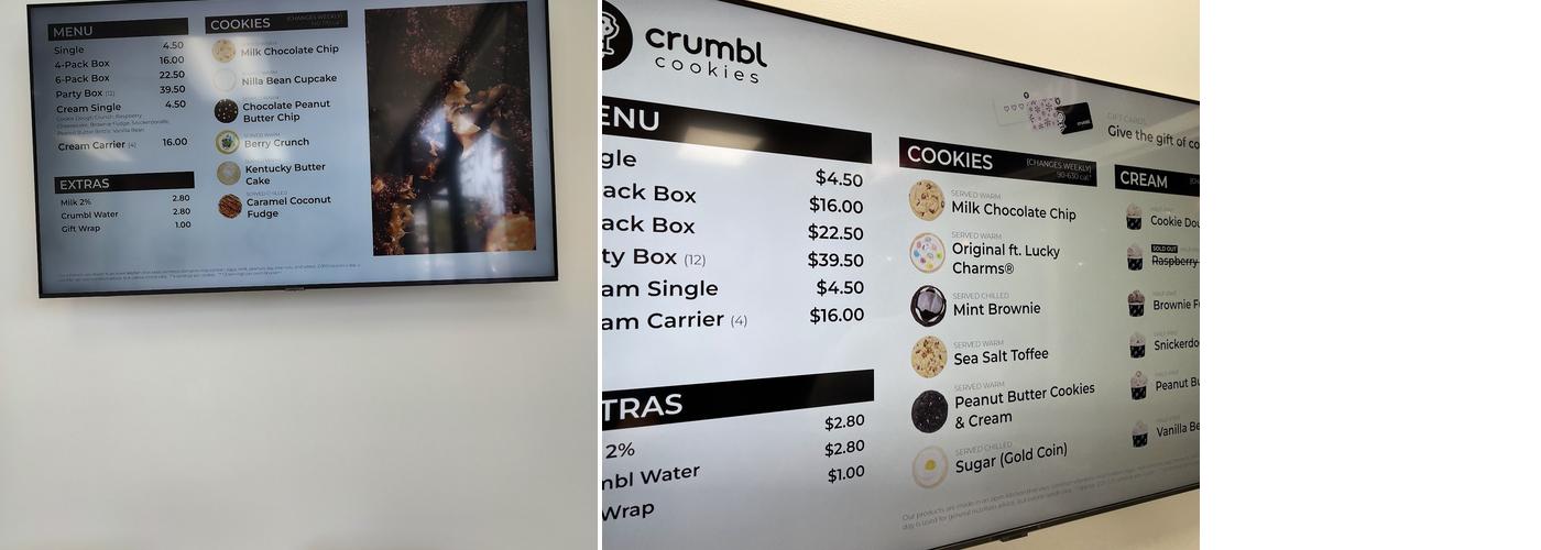 Crumbl - Menifee Menu