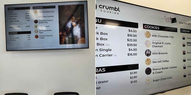 Crumbl - Menifee Menu