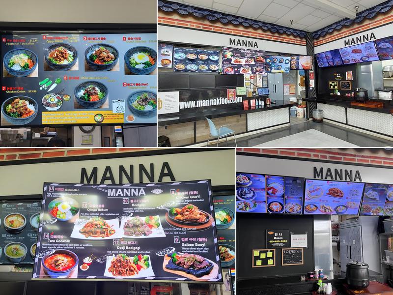 Manna Menu
