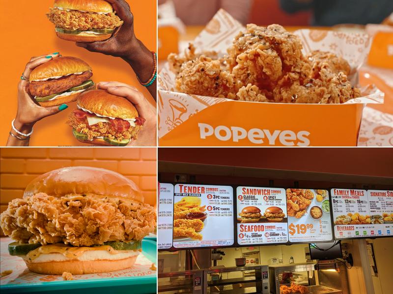 Popeyes Louisiana Kitchen Menu