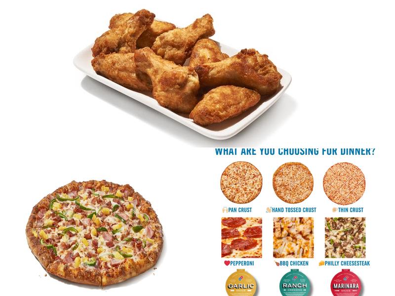 Domino's Pizza Menu