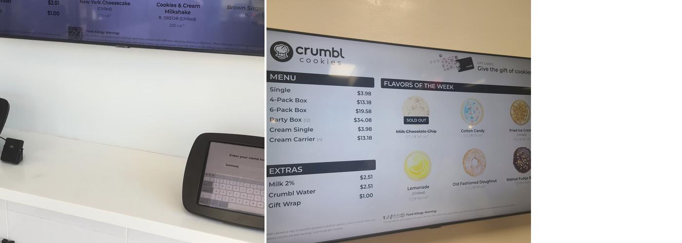 Crumbl - Myrtle Beach Menu