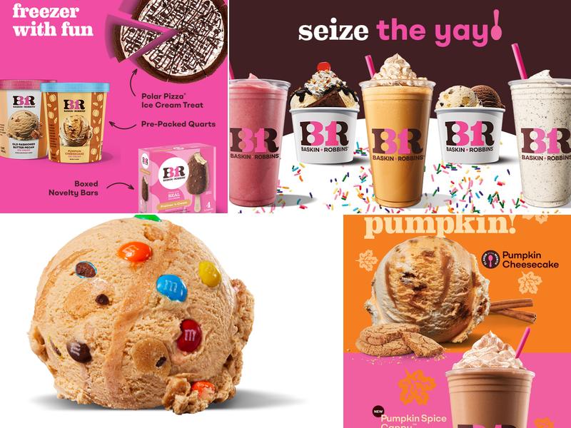 Baskin-Robbins Menu