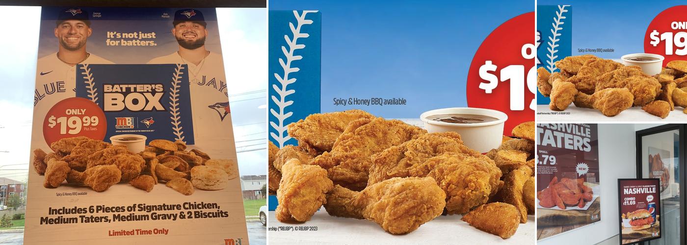 Mary Brown's Chicken & Taters Menu