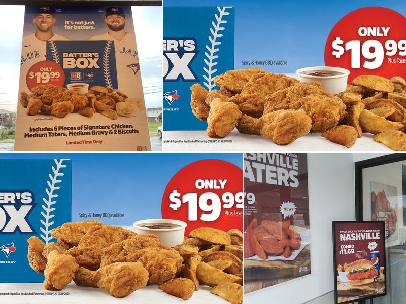 Mary Brown's Chicken & Taters Menu